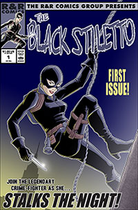 Black Stiletto Comic Book